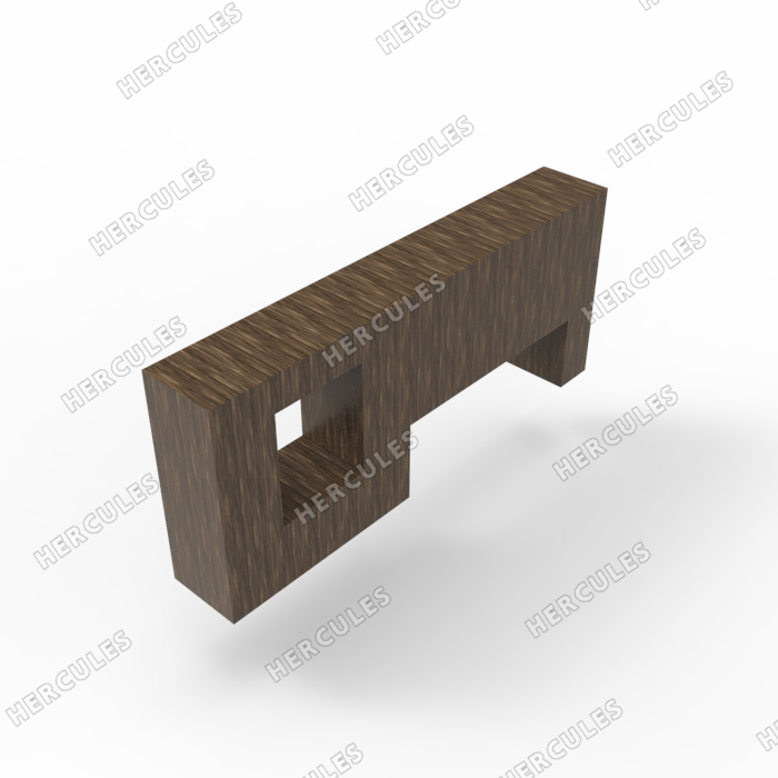 Стенка с проломами для школьной полосы препятствий