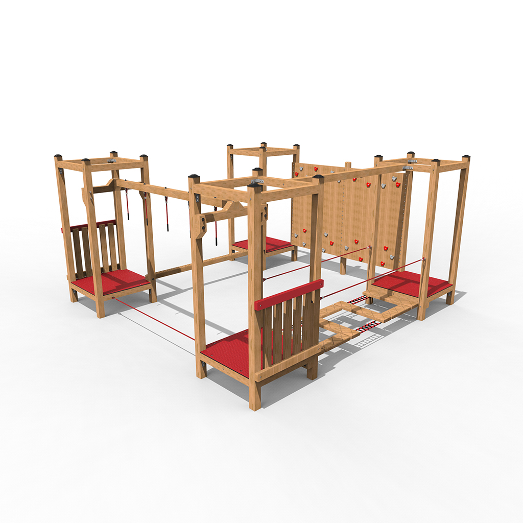 Детский комплекс для лазания v.2 Смол