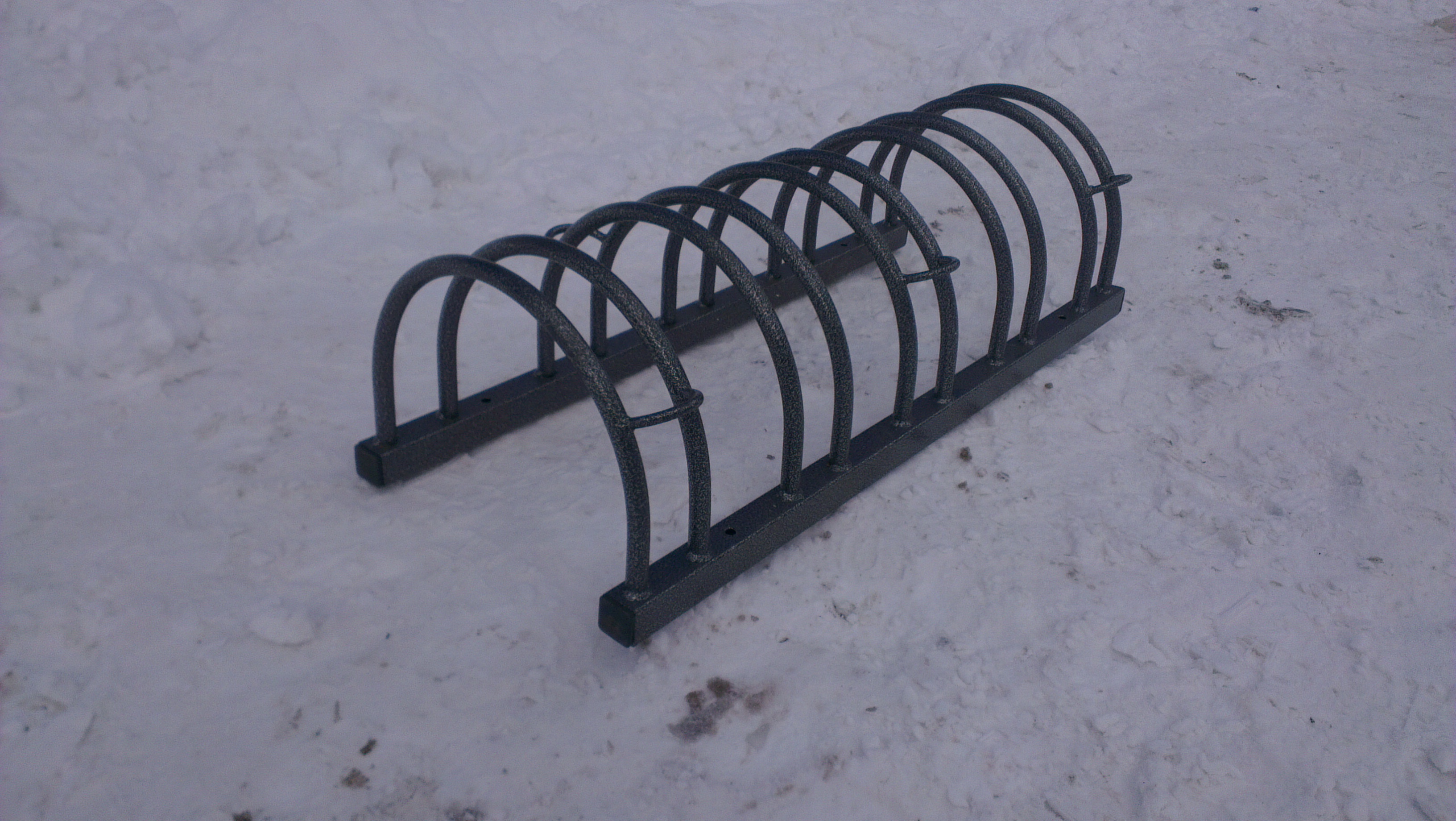 ВП-3-10 Велопарковка массовая полукруг декоративная на 10 мест