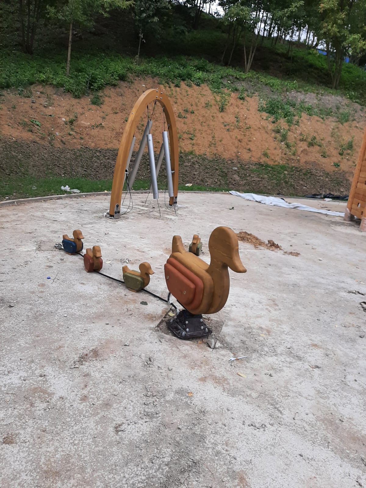 Утка с утятами. Серия Ферма