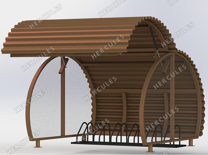 Гараж для велосипедов Компакт