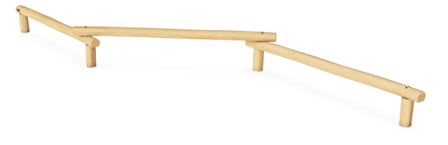 Балансировочное бревно тройное