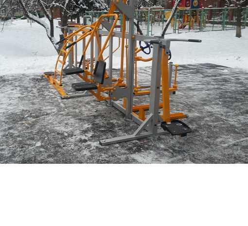 УТИ-001 Уличный тренажерный комплекс для инвалидов-колясочников