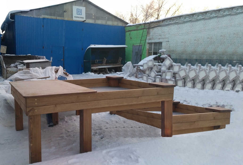 Песочница для детей с ОВЗ "Играем вместе"