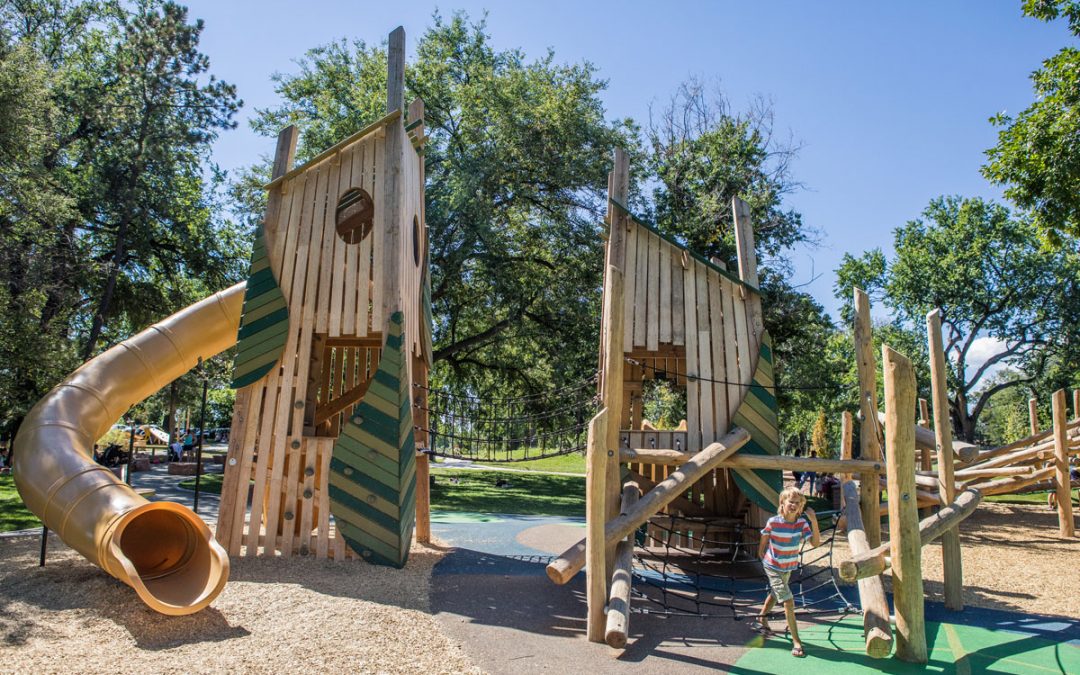 Детский игровой комплекс "Лесные башни"