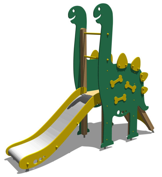 Горка Динозаврик