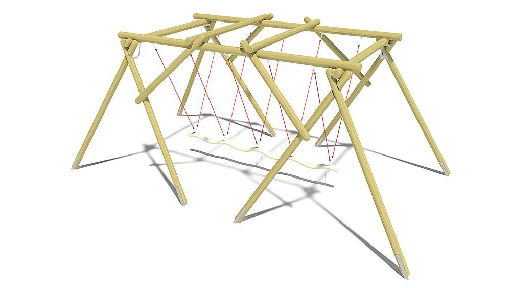 Качели "Змея"