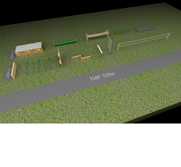 Полоса препятствий для МВД