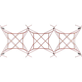 Конструкция для лазания серия "Модуль 3" ЭМ-1320