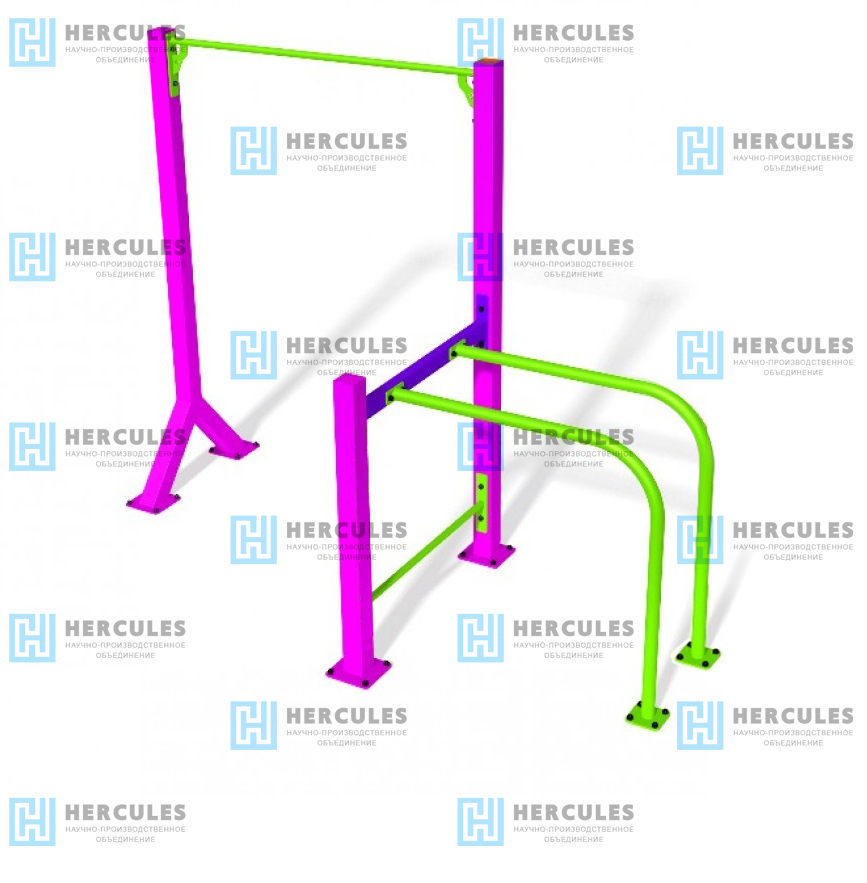 Турник и брусья 6043