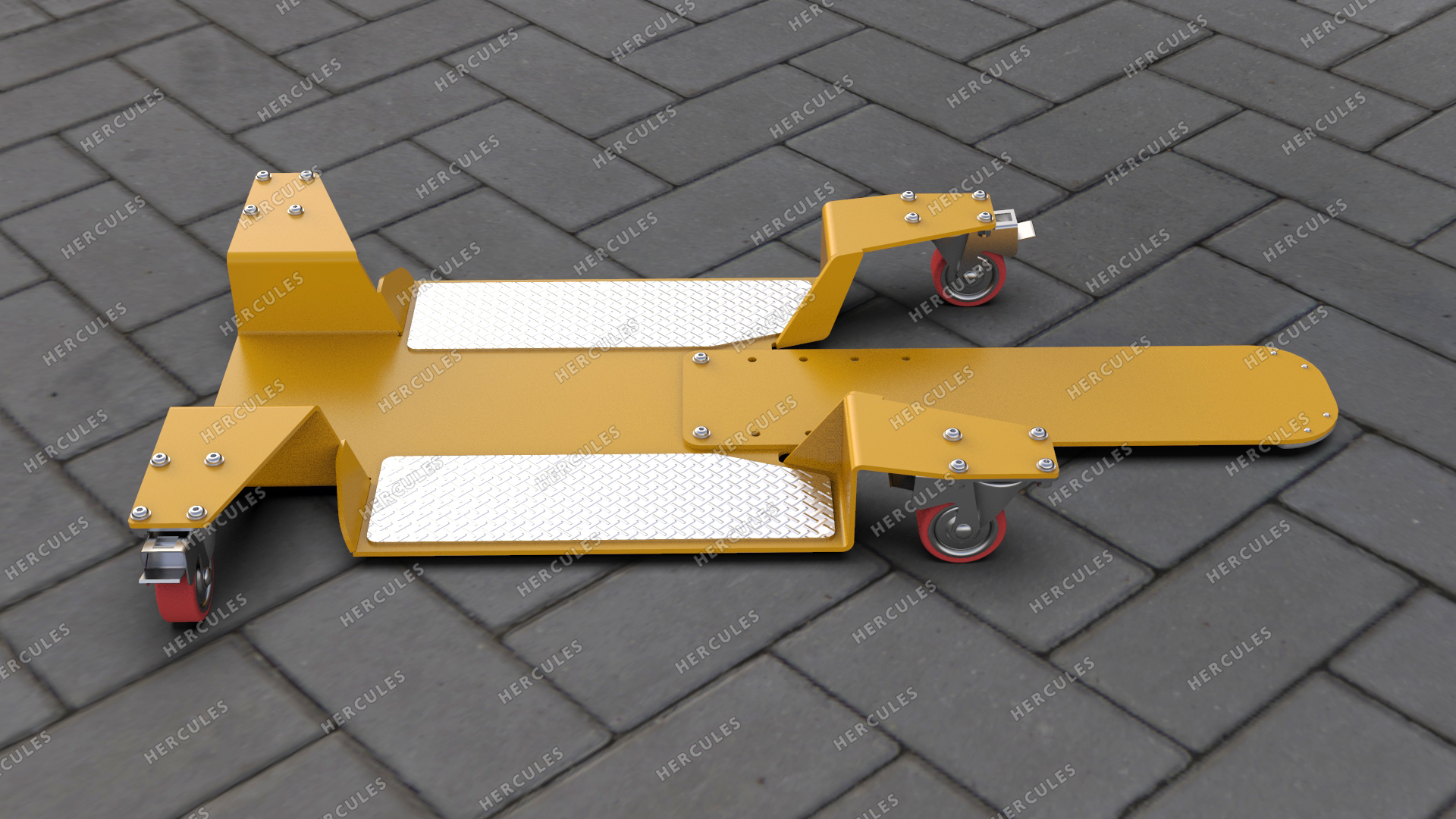 Устройство для перемещения мотоцикла внутри помещения