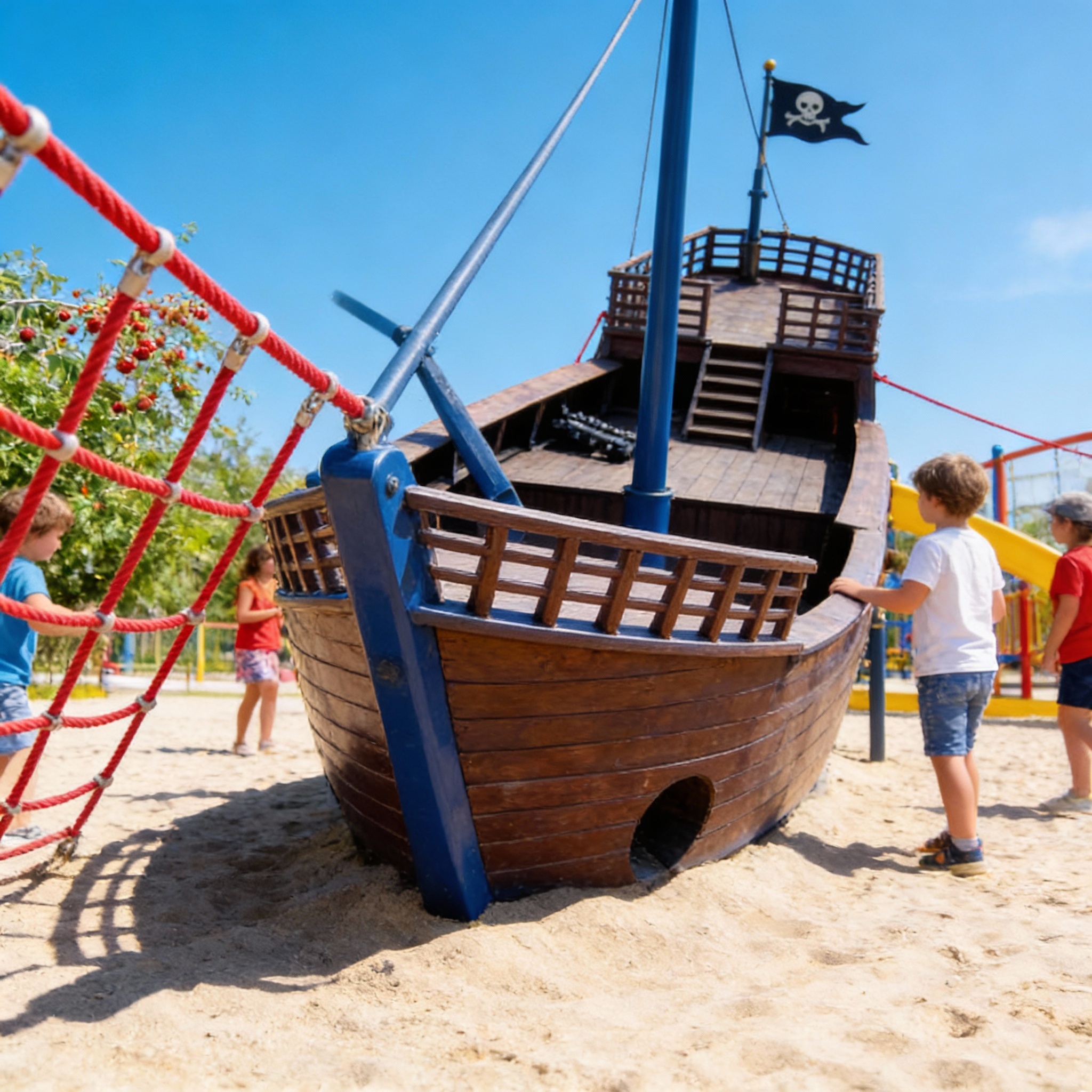 Детская игровая площадка Остров Пасхи