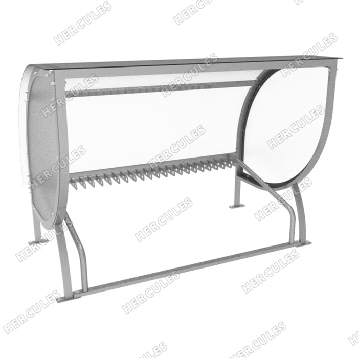 Крытая парковка для самокатов