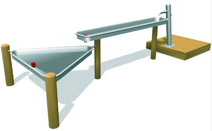 Детская площадка для игр с песком и водой Ванны