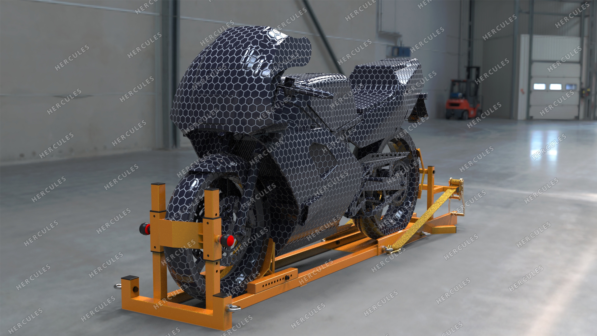 Устройство для перевозки мотоцикла