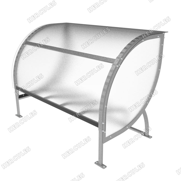 Крытая велопарковка для детских велосипедов