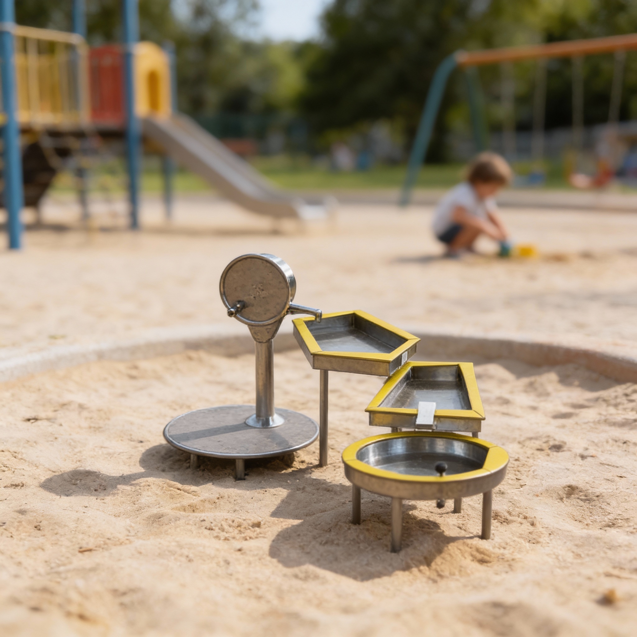 Детская площадка для игр с песком и водой Нептун