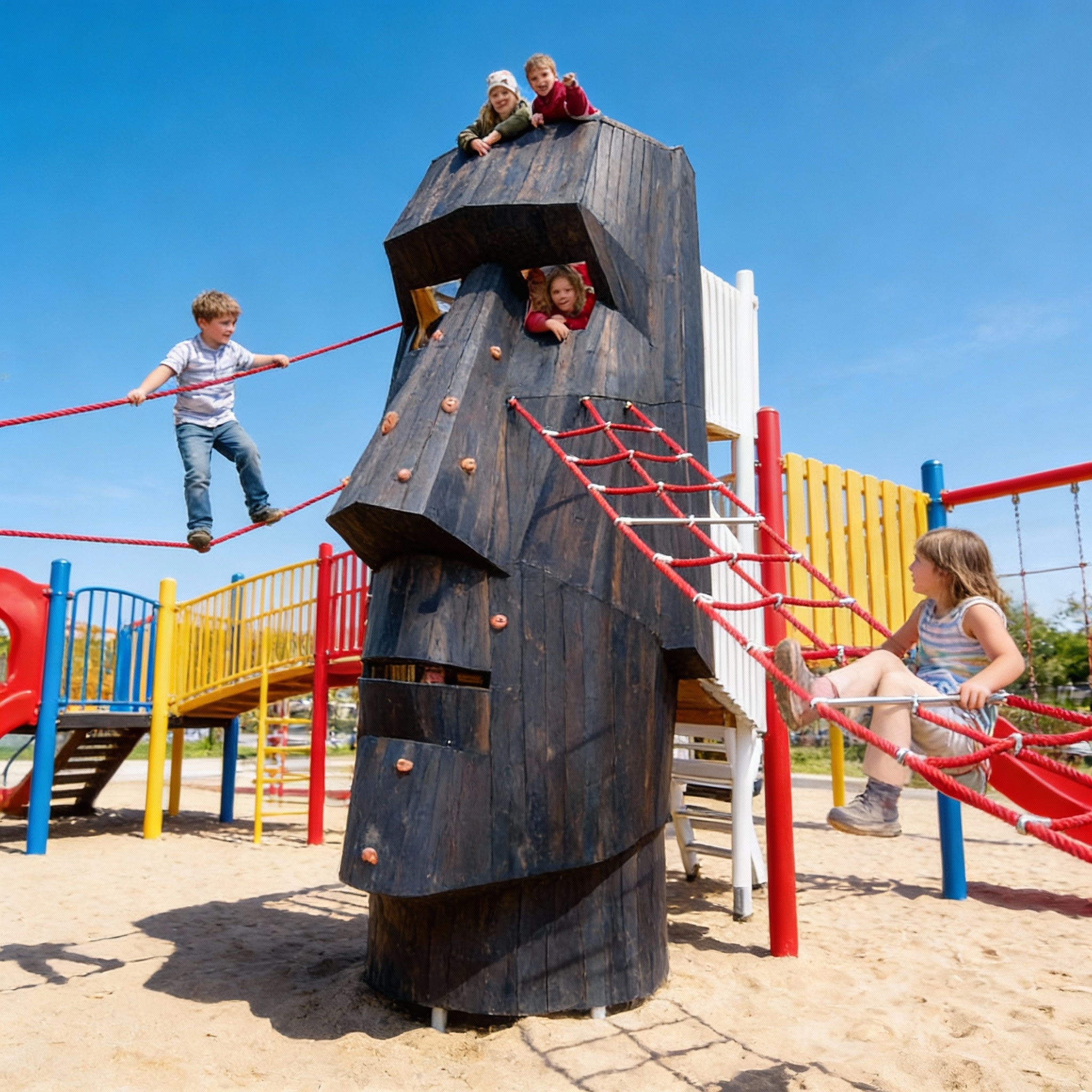 Детская игровая площадка Остров Пасхи