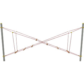 Конструкция для лазания серия "ПУТЕШЕСТВИЕ" ИК-045