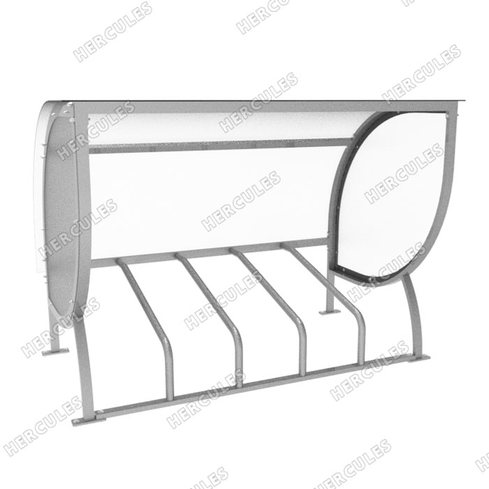 Крытая велопарковка для детских велосипедов