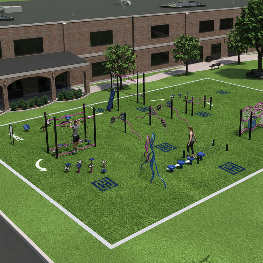 Полоса препятствий на выживание Кросс Высота