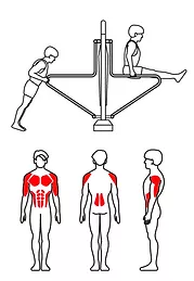 ZOV-014 Параллельные брусья