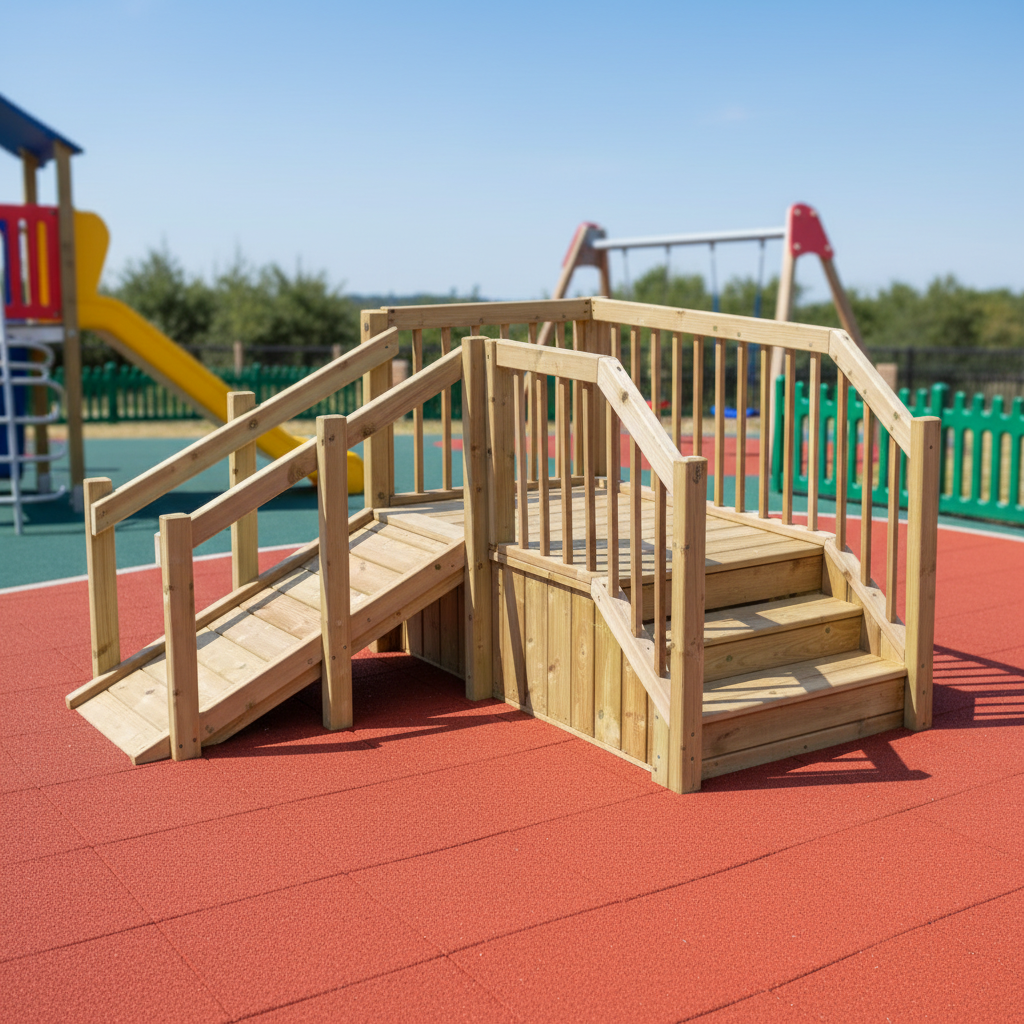 Горка реабилитационная с пандусом Эко