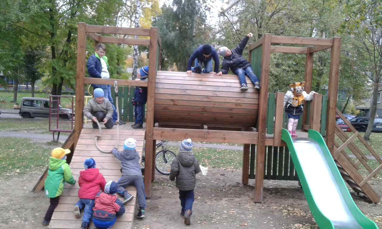 Детский игровой комплекс Двор-3