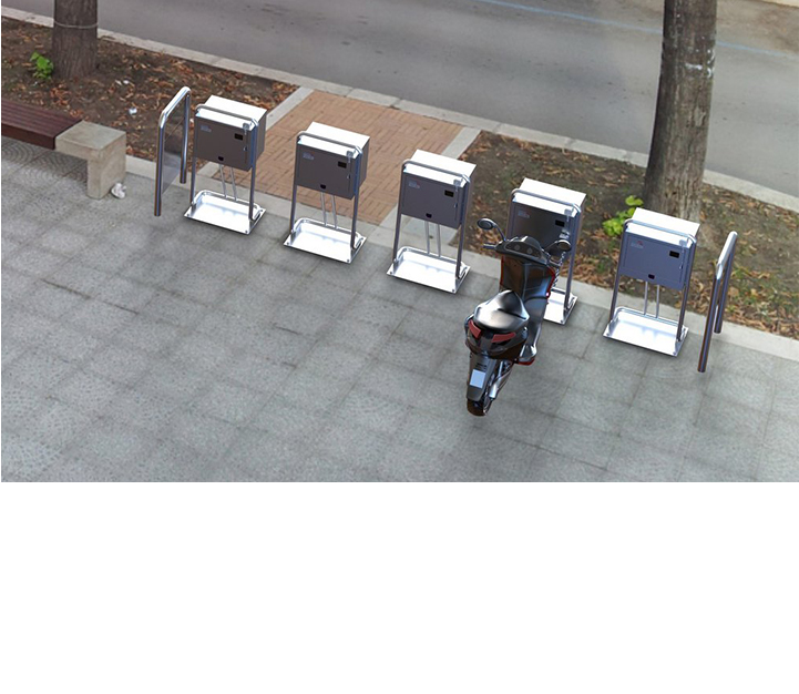 Парковка для мотоцикла Геркулес