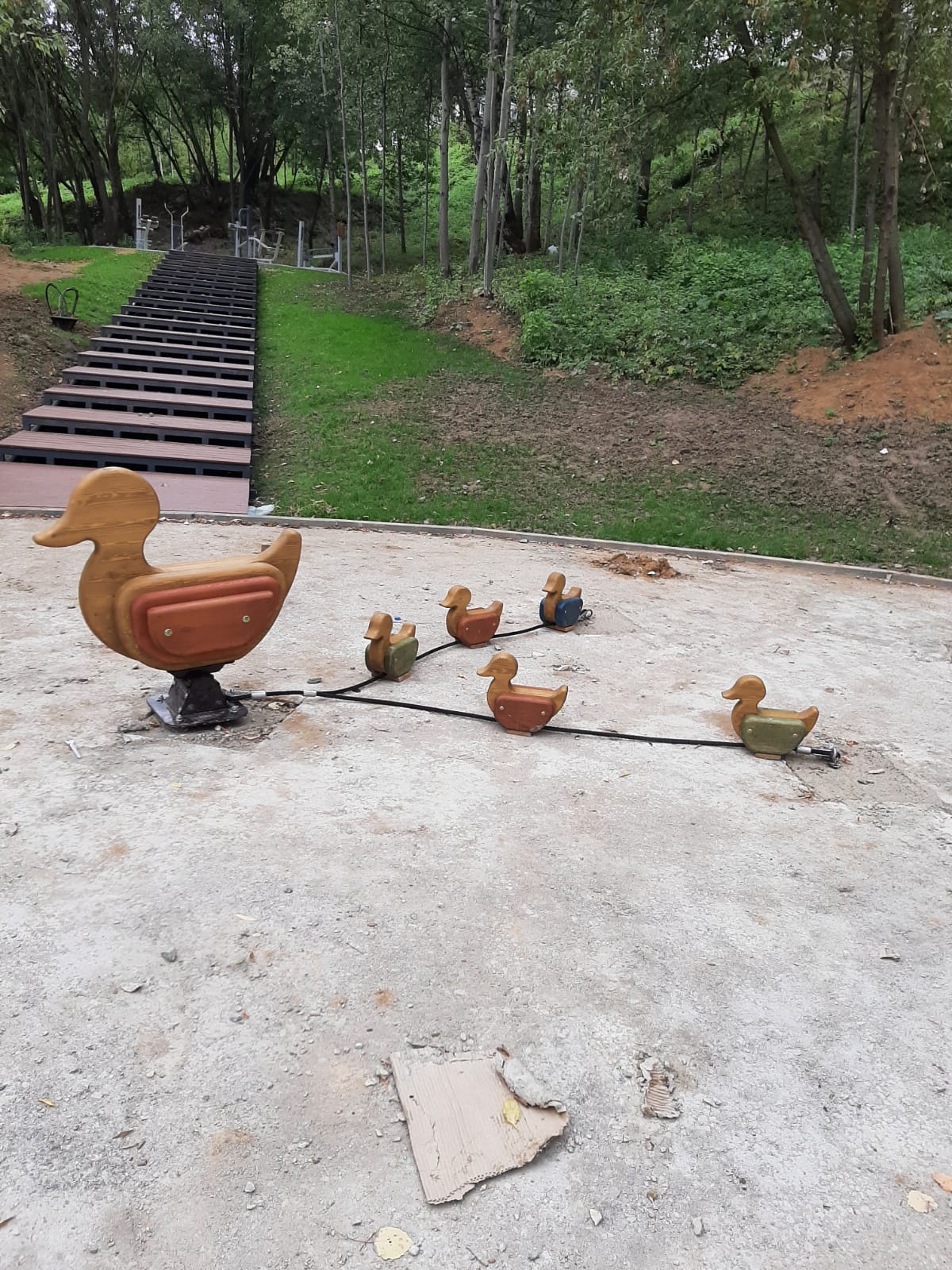 Утка с утятами. Серия Ферма