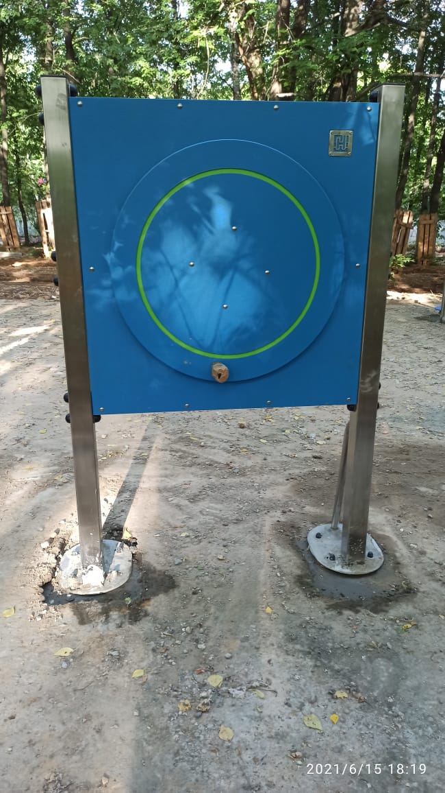 УТИп-052 Тренажер для пожилых Руль