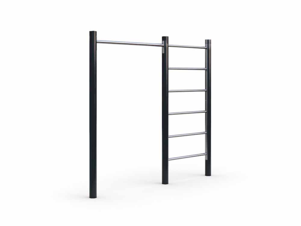 Турник с лестницей Pro серия Kompann