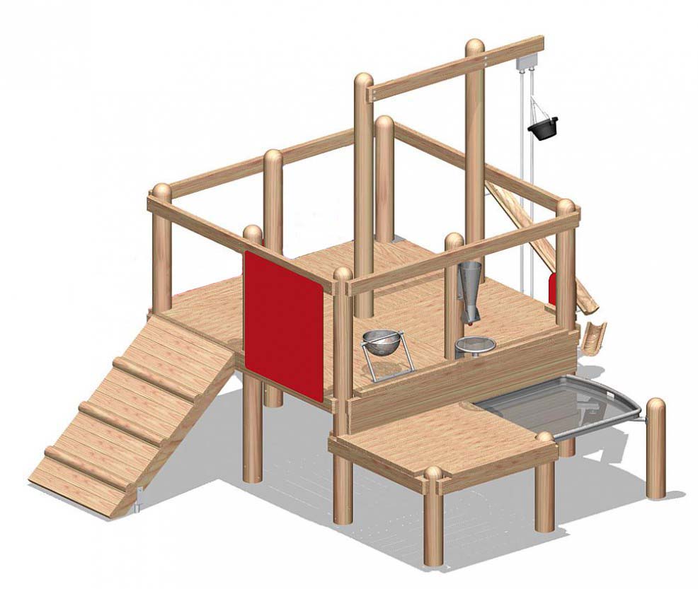 Детская площадка для игр с песком "Кайри"
