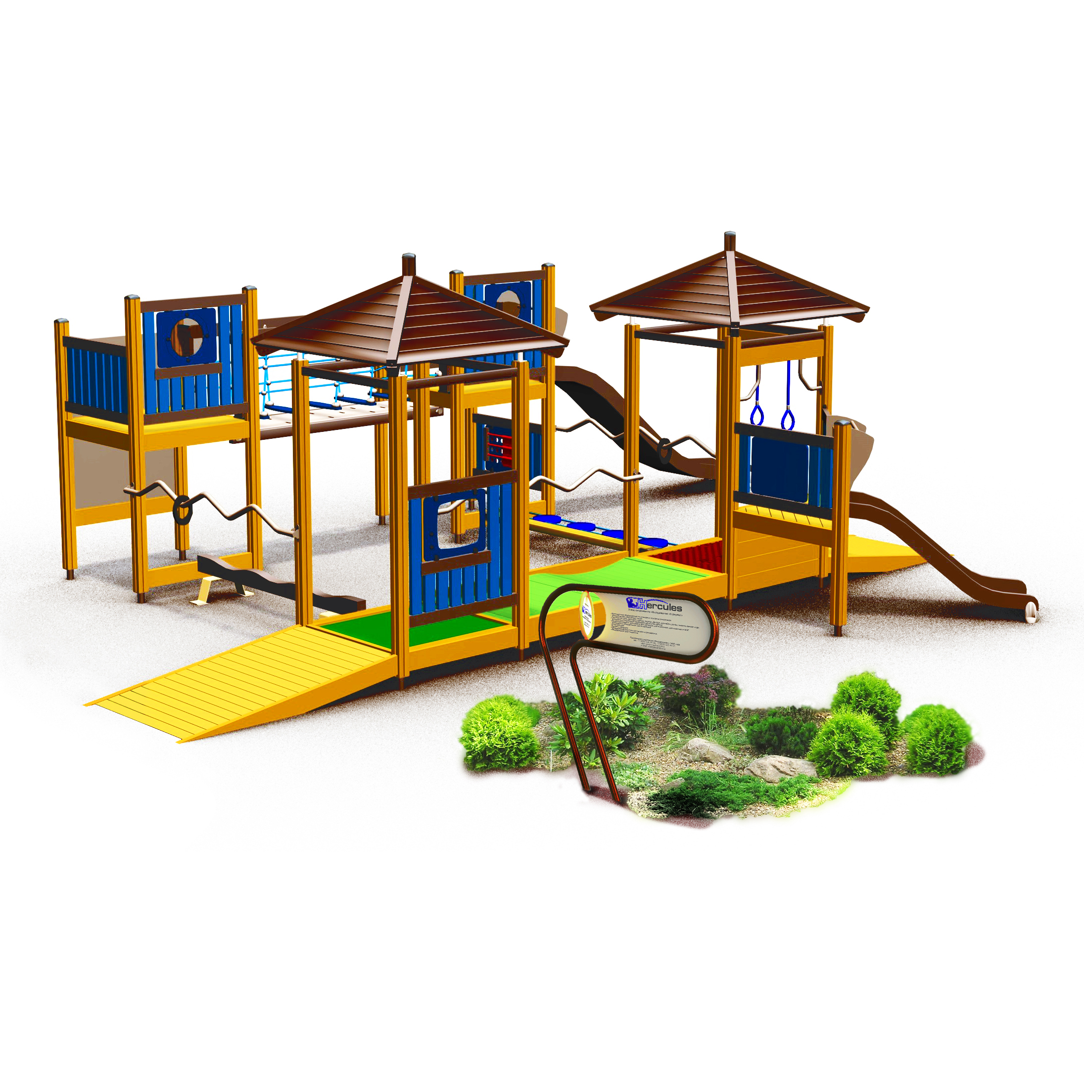 Пандусный городок Фин-681