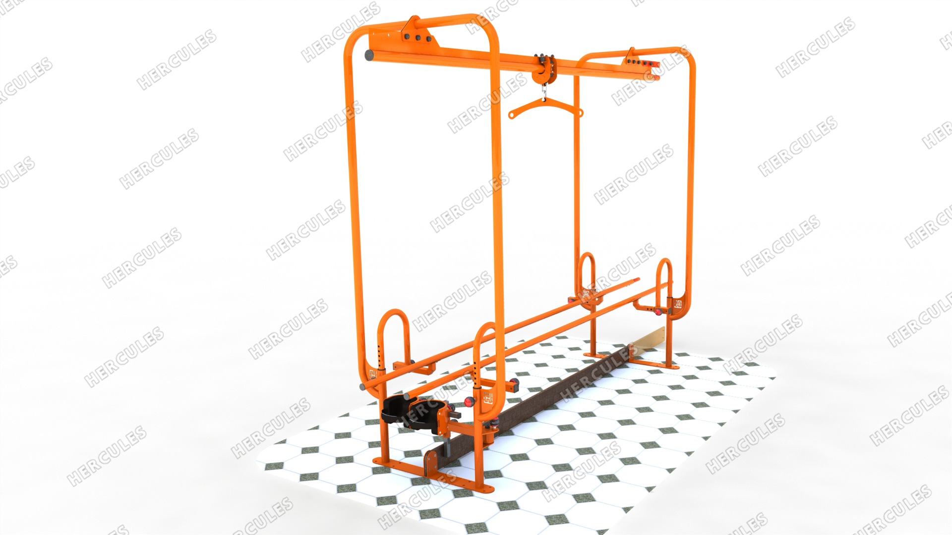 Брусья реабилитационные с монорельсом (для детей)