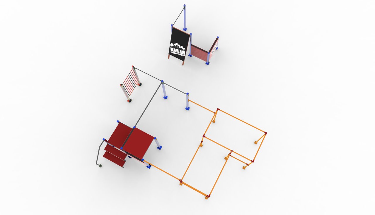 Площадка для паркура Альтернатива 2