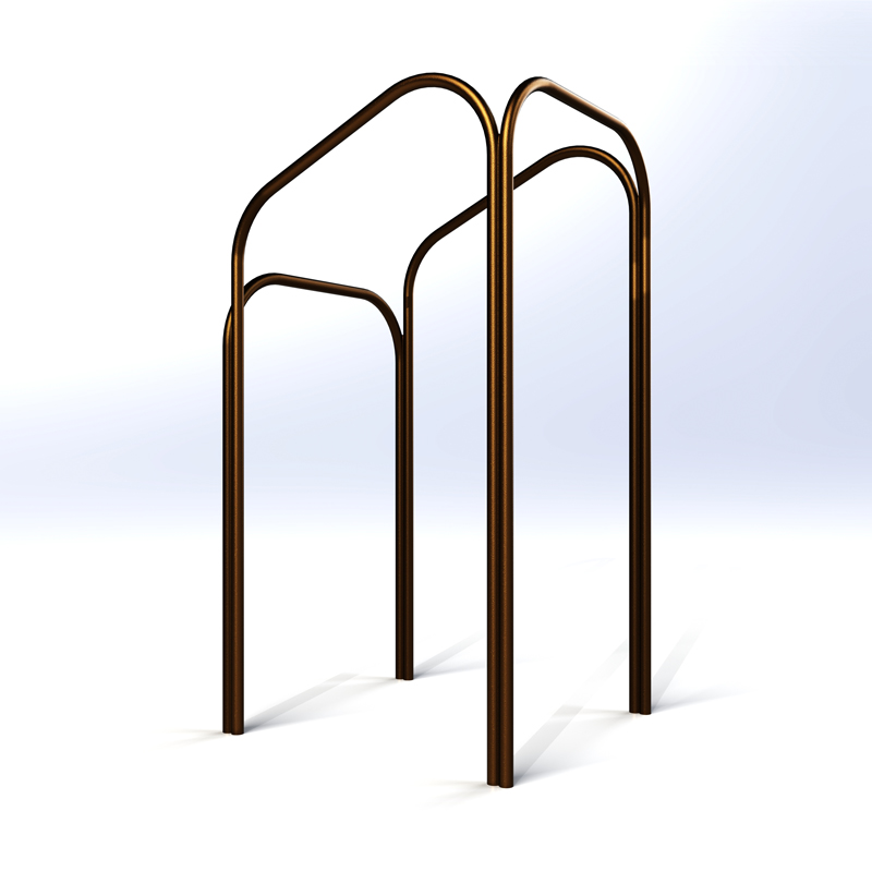 А-0246 Турник многоуровневый уличный тренажер