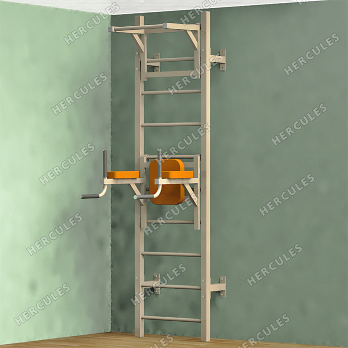 Турник и пресс-брусья для шведской стенки