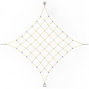 Пространственная сетка "Седло-1" ПС-177