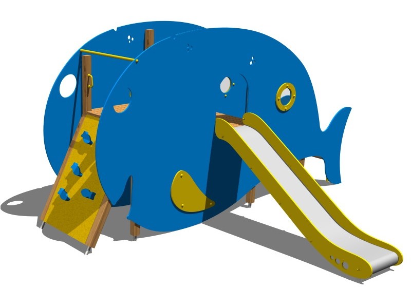 Детская игровая площадка "Большой Кит"