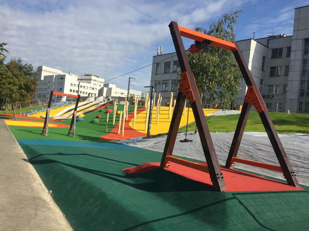 Канатная дорога - тарзанка 