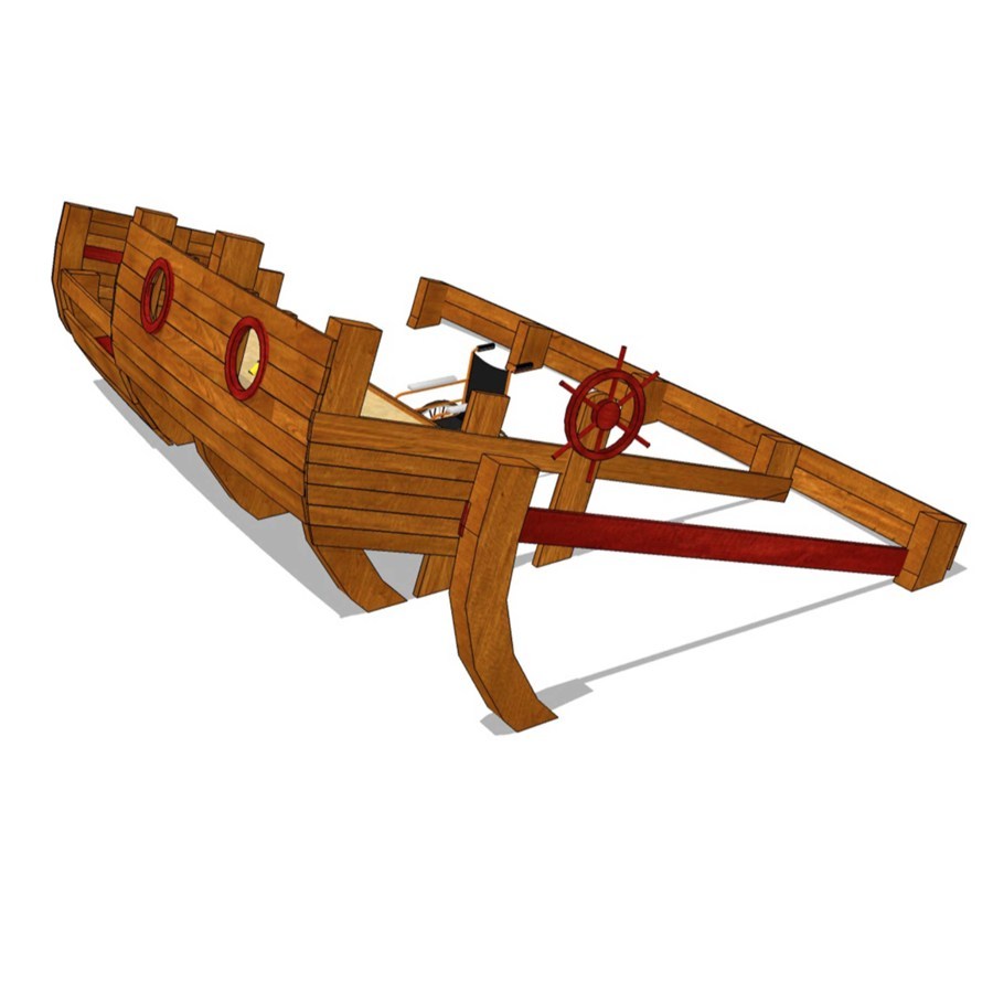 Песочница для детей с ОВЗ "Песочный корабль"