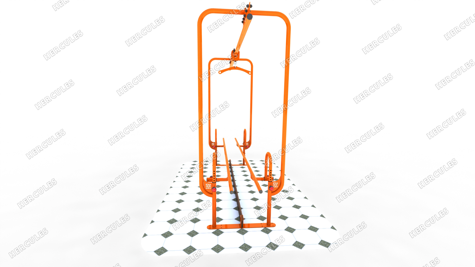 Брусья реабилитационные с монорельсом (для детей)