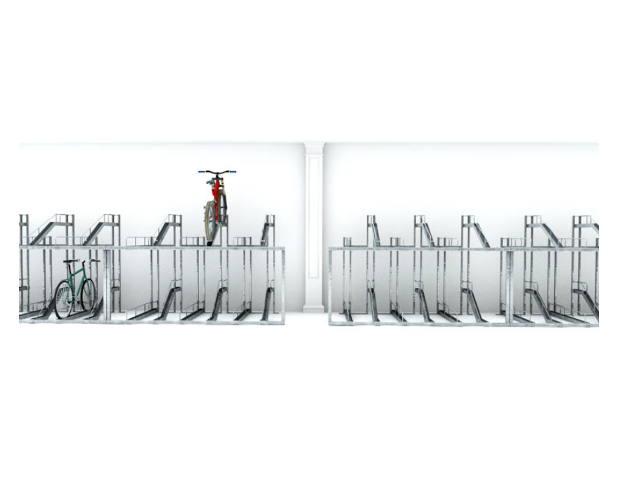Велопарковка 4-х местная 4-х уровневая