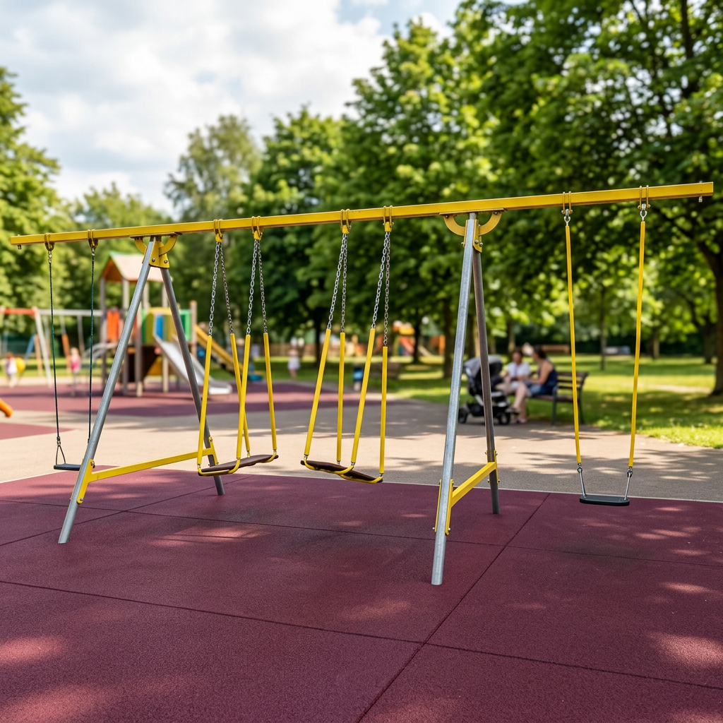 4-х местные высокие качели