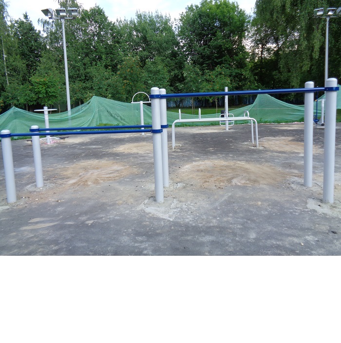 W-2.9.2 Брусья разноуровневые (стационарные с хомутами)