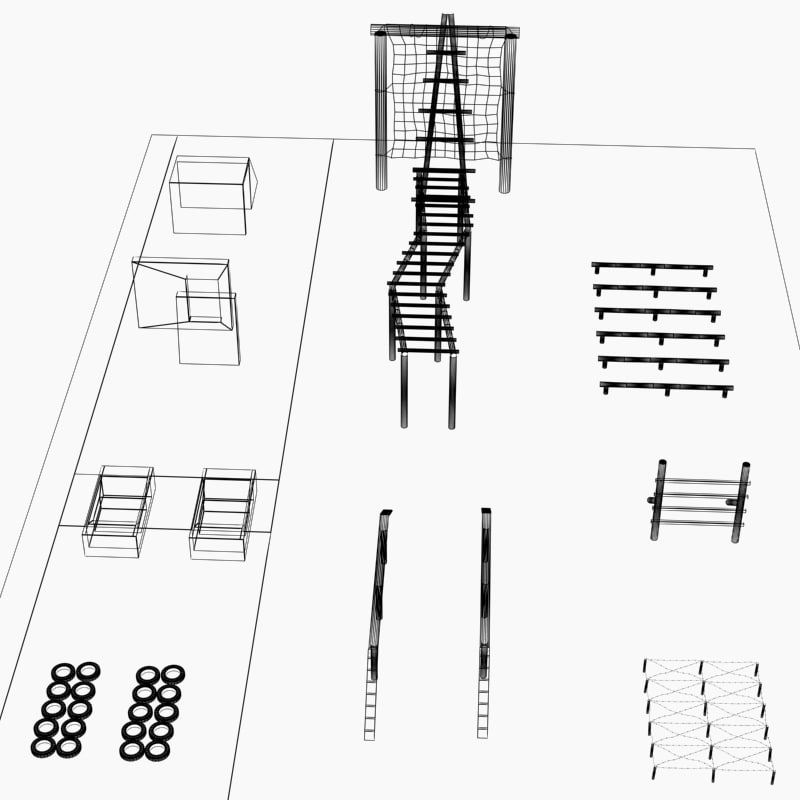 Армейская полоса препятствий