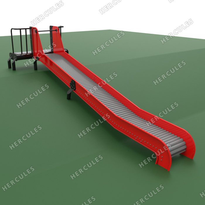 Горка с роликовым скатом