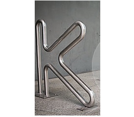 Велопарковка Нержавеющий бренд