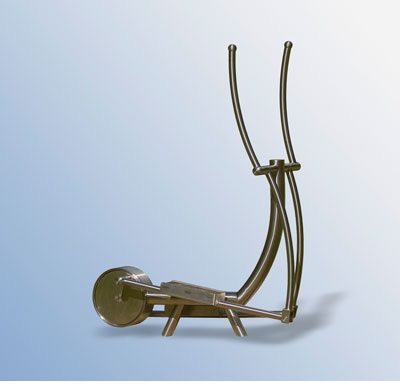 УТЭ-057 Эллиптический тренажер из нержавеющей стали